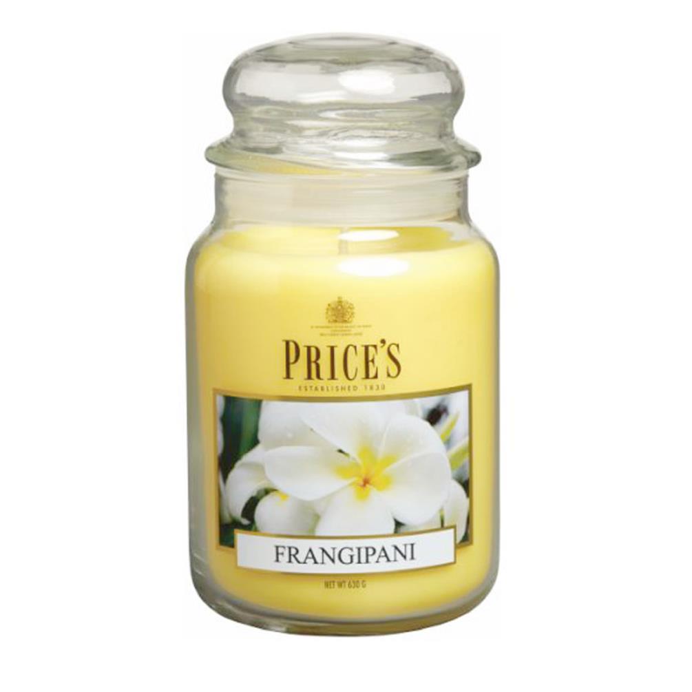Price's Frangipani Large Jar Candle £17.99